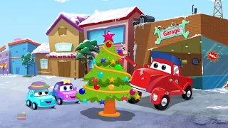 The Runaway Christmas Tree | Supercar Royce Cartoons | X'mas Songs for Kids