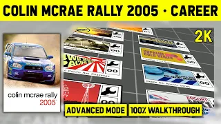 Colin McRae Rally 2005 - 100% Career Walkthrough - Part. 1 - No Commentary Longplay - 1440p