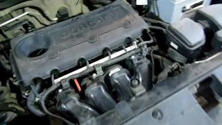 Киа Спортаж ремонт двигателя G4KD (Омск)