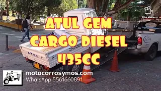 EN TOLIMÁN, QRO. CON UN MOTOCARRO ATUL GEM CARGO DIESEL 435CC (motocarrosymas.com)