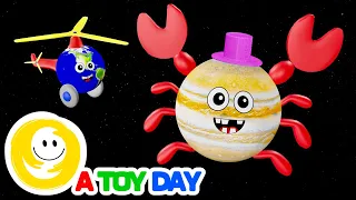 Toys and Planets Game | Planets for KIDS | Mercury Venus Earth Mars Jupiter Saturn Uranus Neptune
