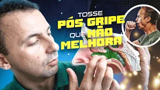 A GRIPE PASSOU E A TOSSE NÃO MELHORA? SAIBA COMO MELHORAR DA TOSSE PÓS GRIPAL