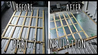 Converting My Builders Van Into a Campervan (L2H2) | Part 2 - Insulation