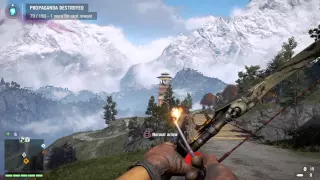 Propaganda long shot fire arrow Far Cry 4