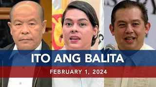 UNTV: Ito Ang Balita | February 1, 2024