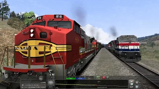 Train Simulator 2018 - [SF C40-8W] - Santa Fe Train 448, Pt. 2 [GWD385] - 4K UHD