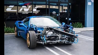 REBUILDING A WRECKED FERRARI 488 FROM COPART PART 2