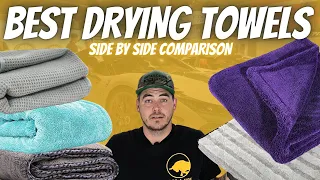 Best DRYING TOWEL for your CAR! How to dry your car fast and easy