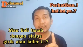 Perhatikan hal ini bila beli tanah status girik atau letter c