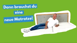 Matratze: Wann brauche ich eine neue? 🤔