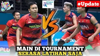 Buktikan Nyali Sang Seneor !!! AHSAN/HENDRA VS PRAMUDYA/YEREMIA|| MALAYSIA OPEN 2023