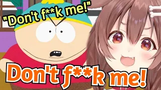 Korone Just Repeating What She Hears in South Park [Hololive]
