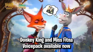 Donkey King & Miss Fitna Voicepack Available Now | PUBG MOBILE Pakistan Official
