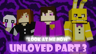 "Look At Me Now" | FNaF Minecraft Animated Music Video | (Remix by APAngryPiggy) [Unloved Part 3]