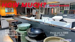 Modern Furniture with Prices., Foshan China 2024