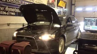 2013 Ralliart Tuned on the dyno