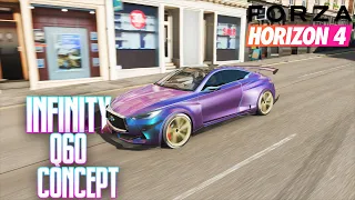 Crazy Widebody Q60 Infinity Build - (Forza Horizon 4)