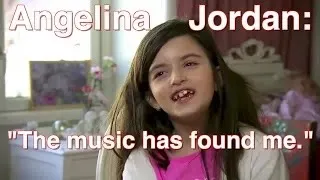 Angelina Jordan : "The Music Has Found Me." First time with English Subtitles. RE-UPLOAD