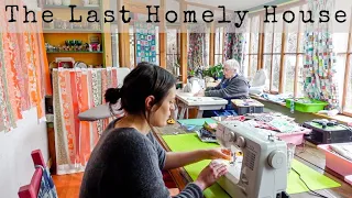 Finishing QUILT BLOCKS - an afternoon in the sewing room with Kate and Anna