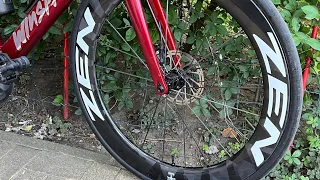 ZEN BF64 carbon spoked carbon wheel