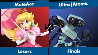 Battle for Bryan!!! 4 Losers Finals – MuteAce (Peach) vs UTA|EXE|Ultra|Atomic (R.O.B.)