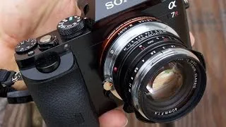 Sony A7r with Voigtlander Lenses