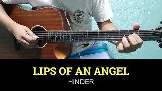 Lips Of An Angel - Hinder | Easy Guitar Tutorial with Chords and Lyrics