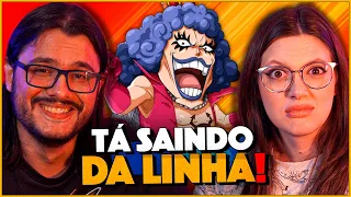 Ana REAGINDO as REFERÊNCIAS de One Piece!!