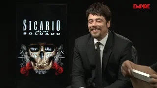 Entrevista: Benicio del Toro se convierte en SICARIO | Sicario 2: Día del Soldado