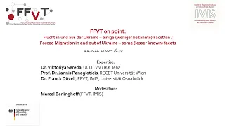 Forced Migration in and out of Ukraine – some (lesser known) facets