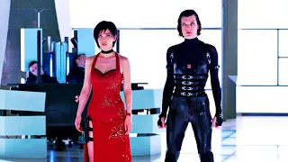 Resident Evil: Retribution 2012 - Ada Wong intro - Ada Wong vs Alice | Jill Valentine | Alice