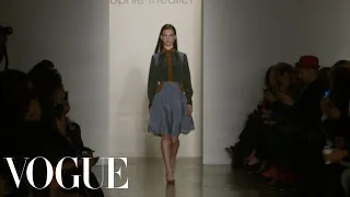 Sophie Theallet Ready to Wear Fall 2013 Vogue Fashion Week Runway Show