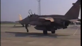 Return of the RAF Coltishall Jaguars back from the Gulf War 1991 (Operation Granby)