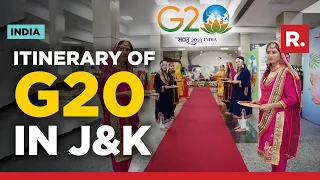 WATCH: All Details Of Historic 3-Day G20 Tourism Meet Set To Commence In J&K Today