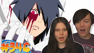 My Girlfriend REACTS to Naruto Shippuden EP 346! (Reaction/Review)