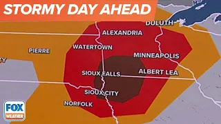 Large Hail, Strong Winds, Tornadoes Possible In Upper Midwest On Wednesday