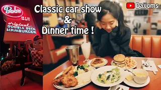 Bob’s Big Boy in Burbank -Food Review 🍔🍗, Friday Night Classic Car Show 🚗