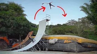 I Can't Believe I Did This on The Mega Ramp Quarter!