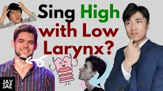 Low larynx... Secret to Singing High Notes? (Personal Experiment footage Revealed!)