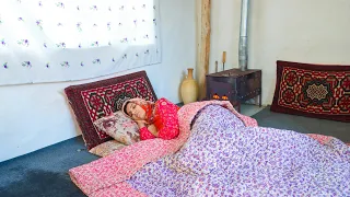 Morning to evening routine _ Village life in the mountains of iran