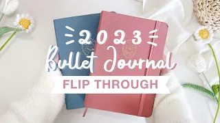 ☁️ my 2023 bullet journal flip through + 100k subscribers q&a