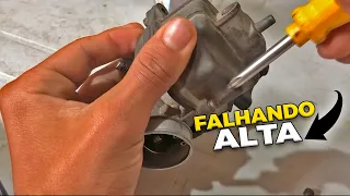 MOTO FALHANDO OU ENGASGANDO QUANDO ACELERA !