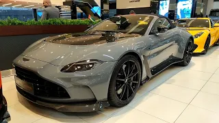 Aston Martin V12 Vantage Roadster luxury sportscar review- Urdu