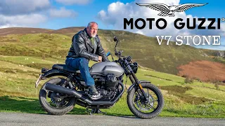 A Fine Modern Classic Motorcycle. Moto Guzzi V7 Review. Italian Passion and Character.