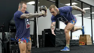 Plyometrics & Strength Workout with Bareknuckle Fighter | Brutal Bostwick