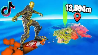 TESTEI os *TIKTOKS* da NOVA TEMPORADA do FORTNITE!