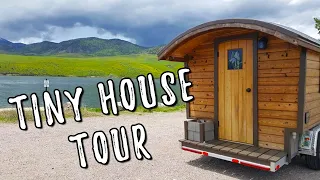 STUNNING! Dream Tiny House Gypsy Wagon Tour