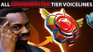 ALL NEW Heros LVL 30 Grandmaster Tier Voicelines - Dota Plus Update - Winter 2020