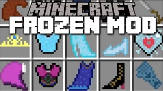 Minecraft FROZEN MOD / PLAY WITH ELSA AND ANNA AND SAVE THEIR ICE KINGDOM!!