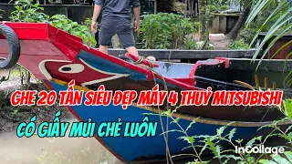 Bán Ghe 20 Tấn Siêu Vip Máy 4 Thuỷ Mitsubishi Có Giấy Chỉ 120tr 0923,5555,97 Tâm| Tâm Vlog